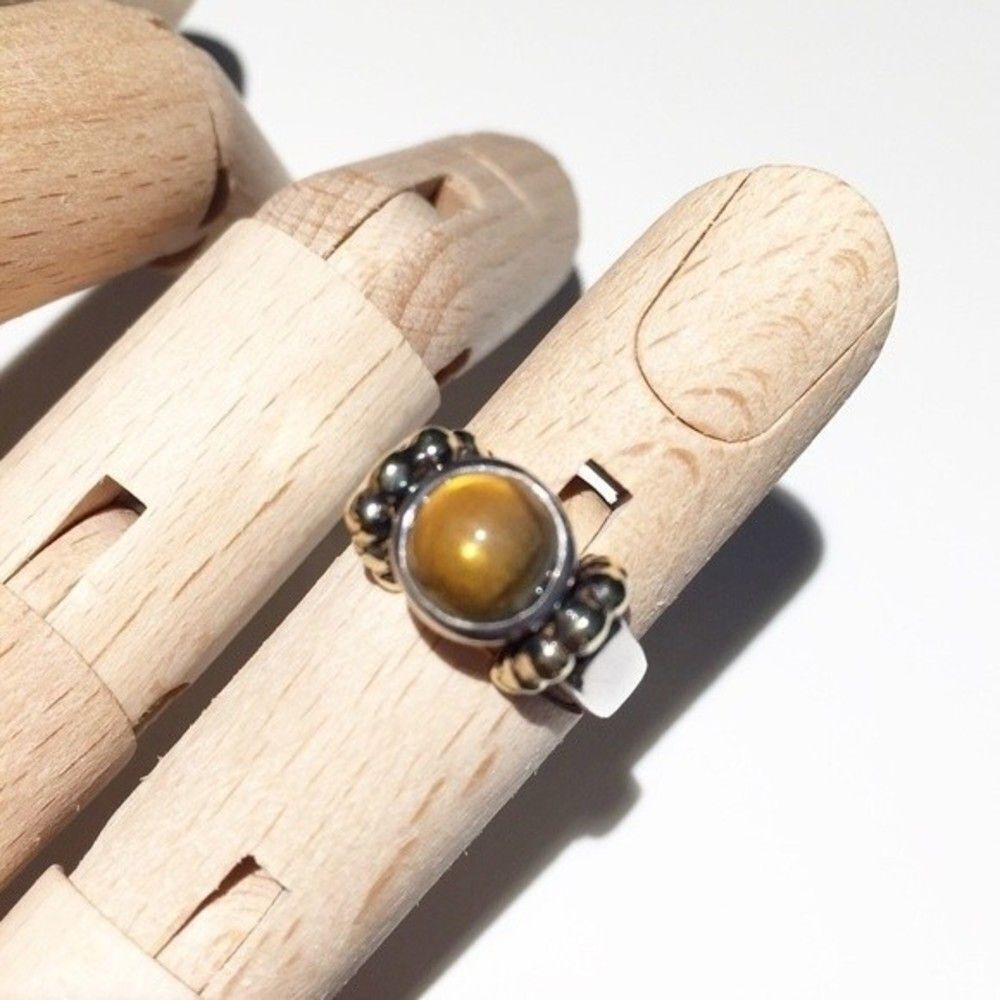LAGOS 18K Sterling Silver Citrine Ring